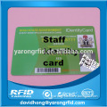 blank pvc contact smart id card with chip